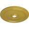 Ekena Millwork Diane Ceiling Medallion (Fits Canopies up to 6 1/4"), 24"OD x 3 5/8"ID x 1 1/4"P, Rich Gold CM24DIRGS - alternate 4